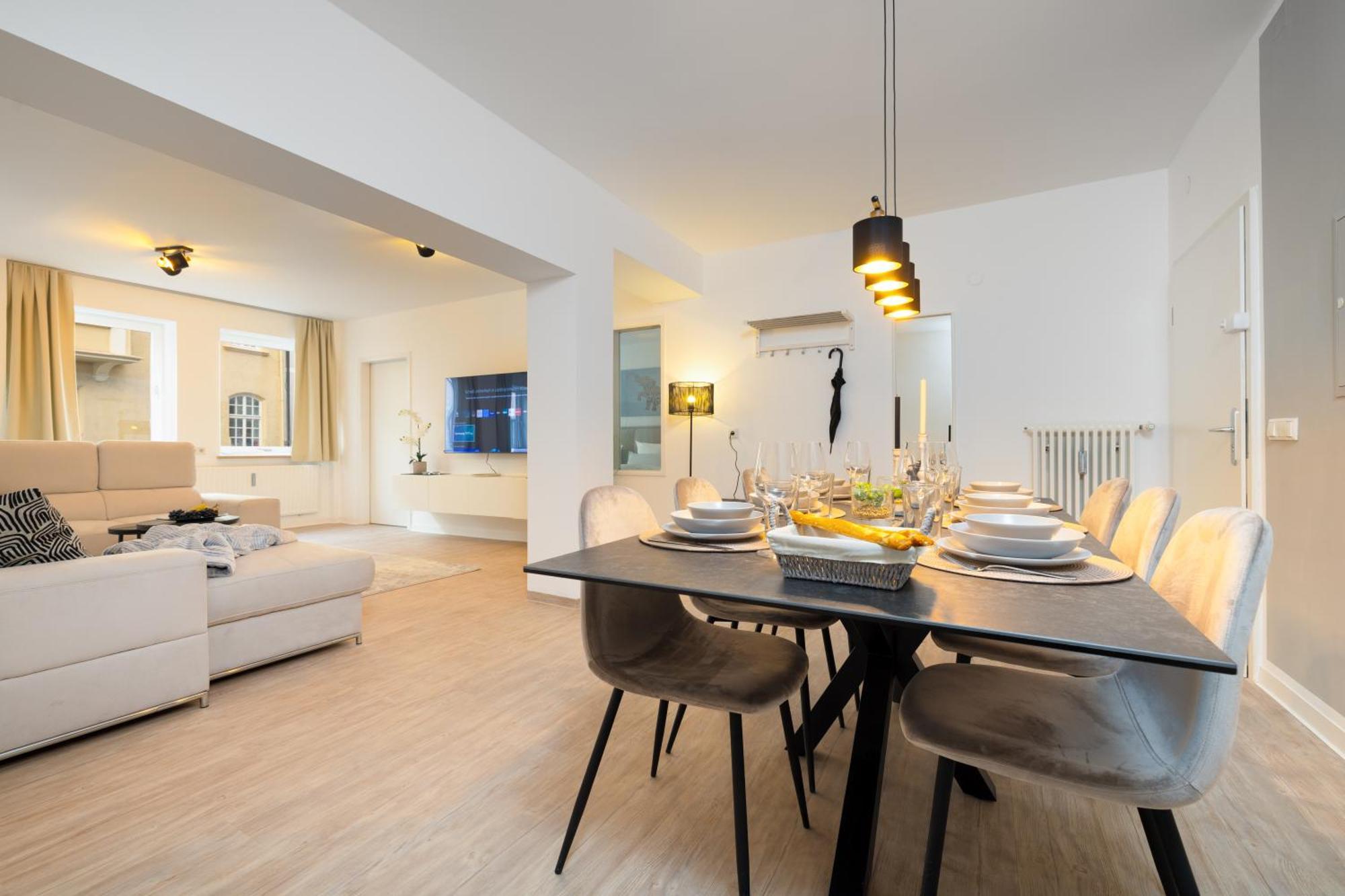 Primero City-Loftdomizil Innenstadt 84Qm Mit Grosser Gemeinschaftsterrasse Augsburg Eksteriør billede