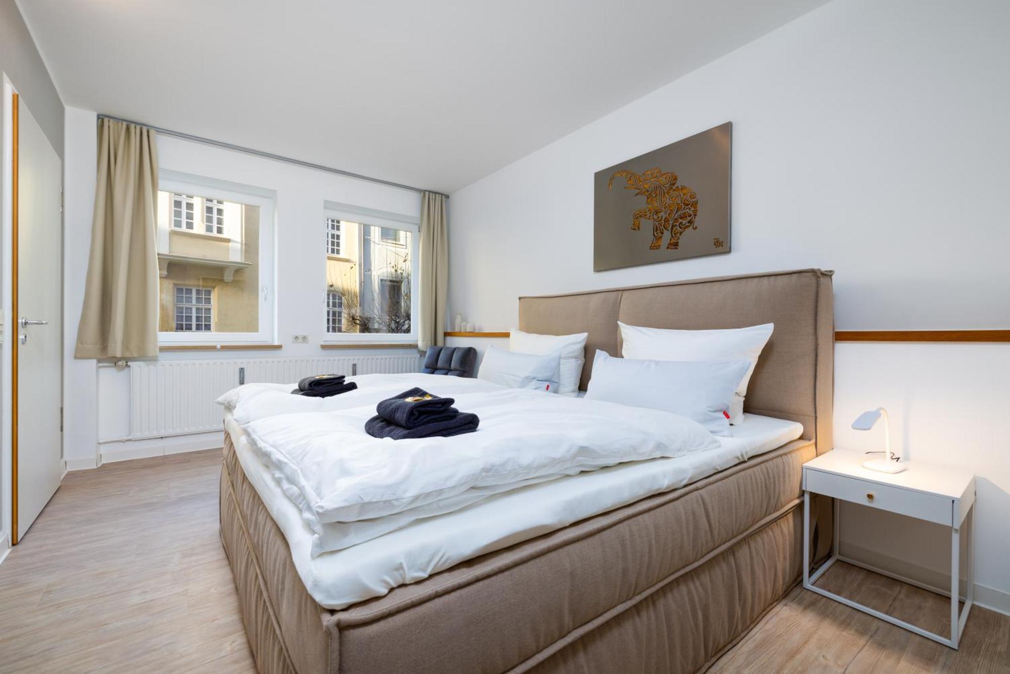 Primero City-Loftdomizil Innenstadt 84Qm Mit Grosser Gemeinschaftsterrasse Augsburg Eksteriør billede